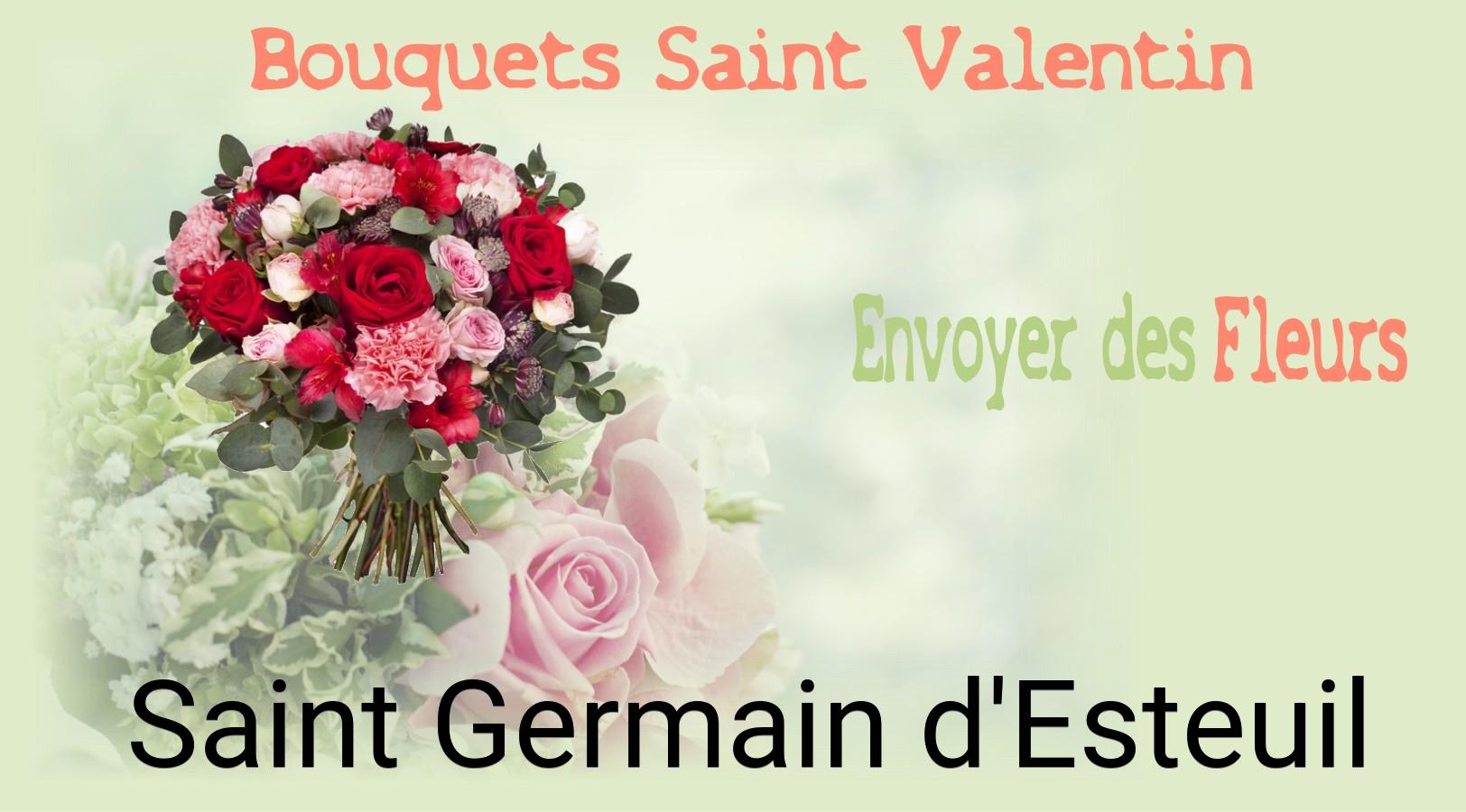 Roses de Saint-Valentin livrées à Saint-Germain-d'Esteuil